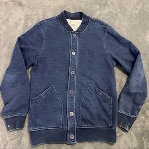 Vintage Lacoste Blue Button Front Cardigan Jacket Men’s M